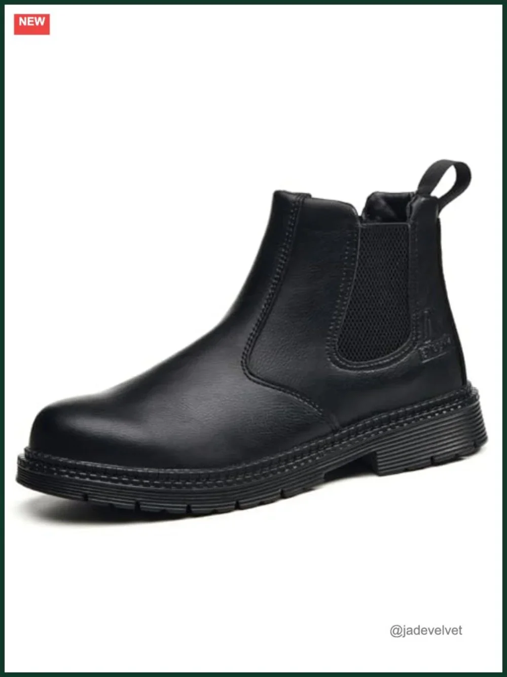 Steel Toe Chelsea Boots Men's Waterproof Lightweight Safety Work Boots